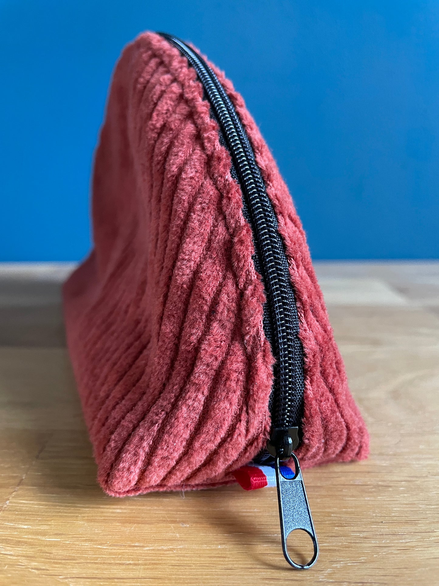 Trousse demi-lune Terracotta