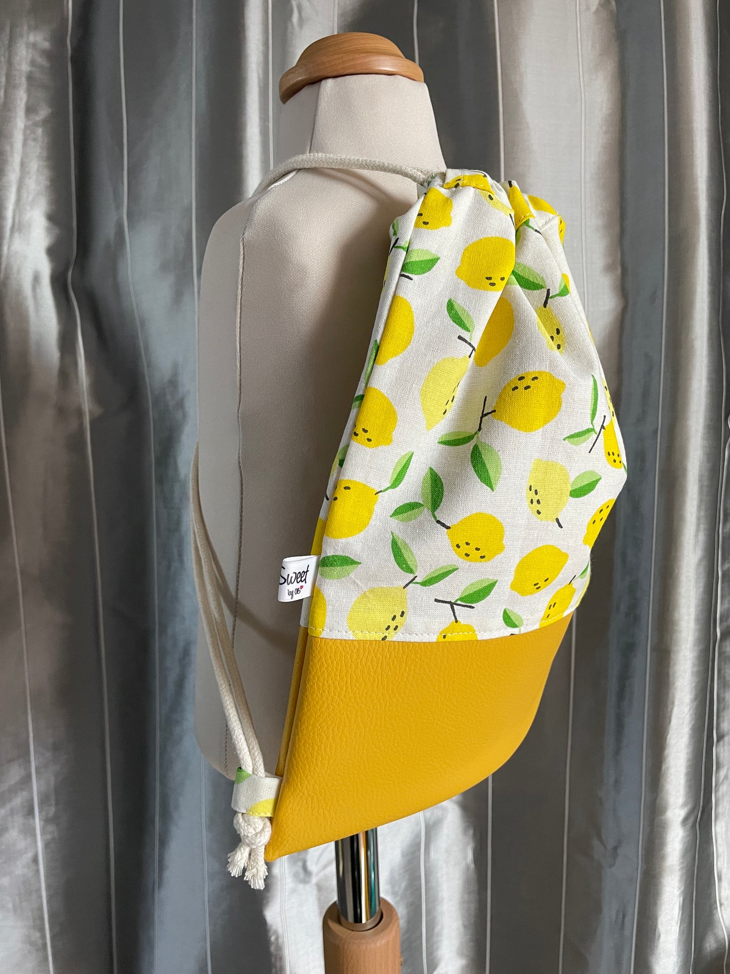 Sac à dos pochon Citrons
