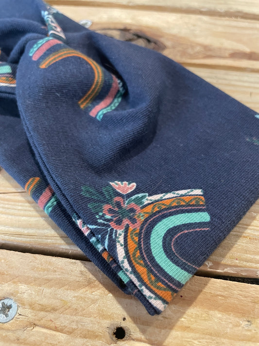 Bandeau à cheveux Arc-en-ciel