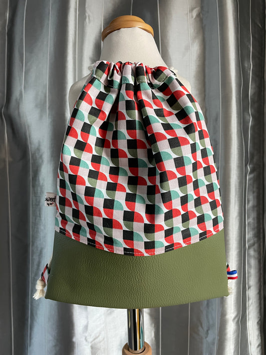 Sac à dos pochon Vintage