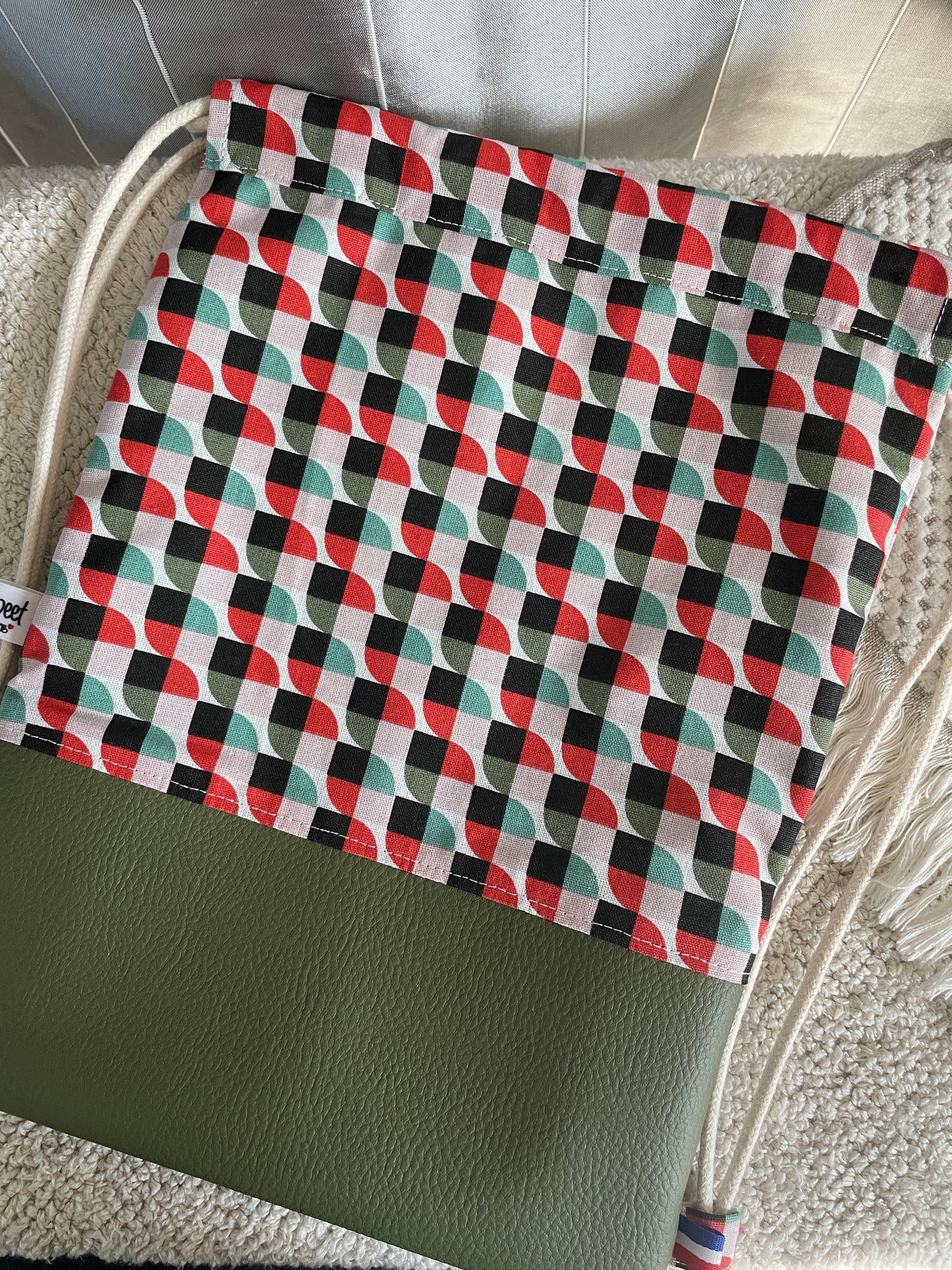 Sac à dos pochon Vintage
