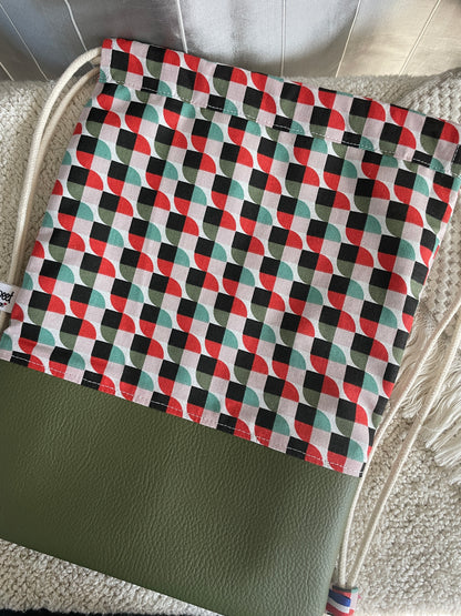 Sac à dos pochon Vintage