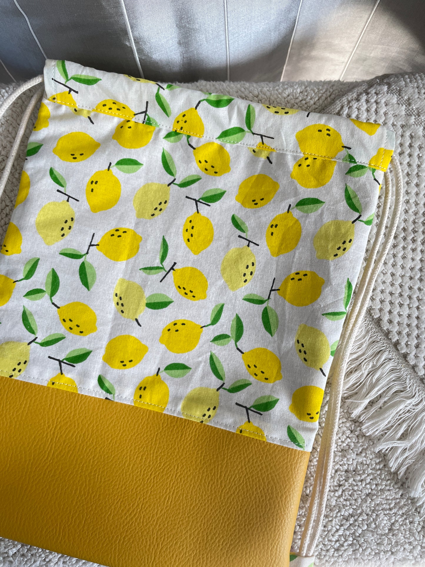 Sac à dos pochon Citrons