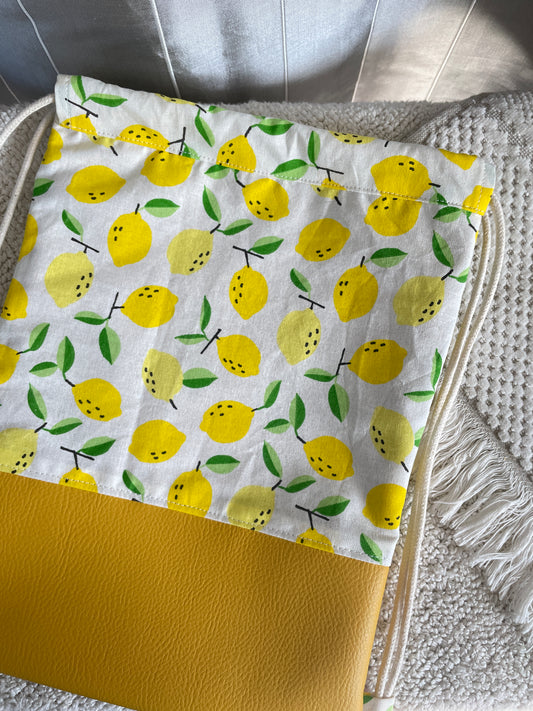 Sac à dos pochon Citrons